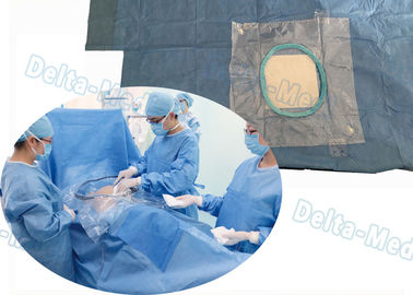 Os blocos cirúrgicos descartáveis da laparotomia da forma de SMMS T integraram o saco de coleção fluido