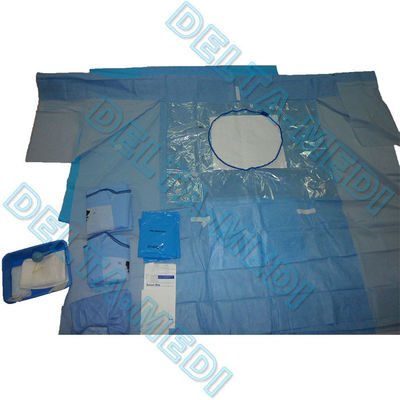 40g reforçado absorvente - SP 60g/SMS/bloco cirúrgico seção de SMMS/SMMMS para a cesariana com saco de coleção