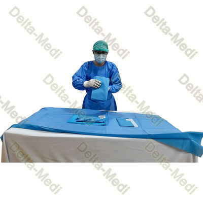Cirúrgico descartável OTORRINOLARINGOLÓGICO drapeja OTORRINOLARINGOLÓGICO drapeja a esterilização do gás do bloco ETO