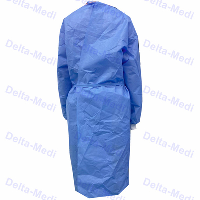 Azul descartável do vestido cirúrgico do nível 3 de SMMS SMMMS médico para a cirurgia