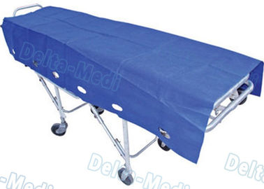 Cor azul folhas personalizadas da corrediça de transferência do paciente cirúrgico com furos do entalhe
