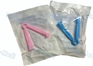 Tamanho personalizado do cabo de cordão umbilical dos produtos braçadeira médica plástica médica descartável