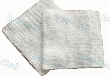 10 x 10 esponjas estéreis da gaze do Cm, a gaze 100% do algodão de 8 dobras limpam almofadas