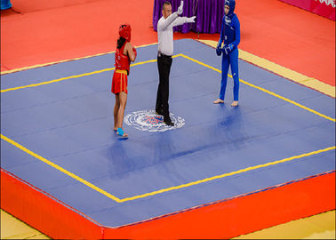 Esteira durável de Sanda da competição das esteiras do treinamento da ginástica da plataforma de Wushu
