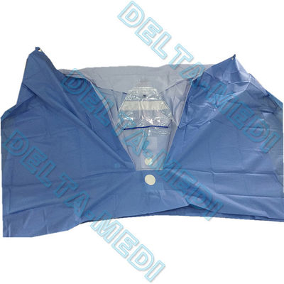 Escuro - cirúrgico estéril descartável azul de SBPP drapeja para a urologia com saco de coleção