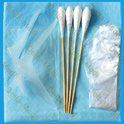 Exame Gynecological Kit Femal Cervical Sampling Kit do depressor cervical